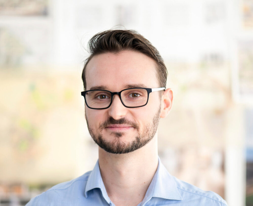 Alban Denic de la liste de la gauche écologiste unie à New York