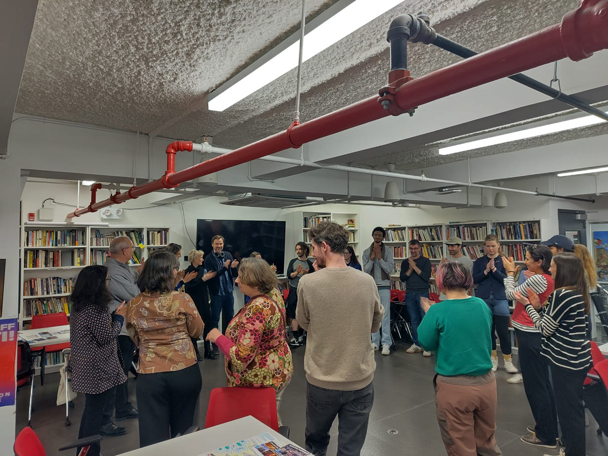 Fresque du Climat en partenariat avec la Liste d’Union de la Gauche Écologiste